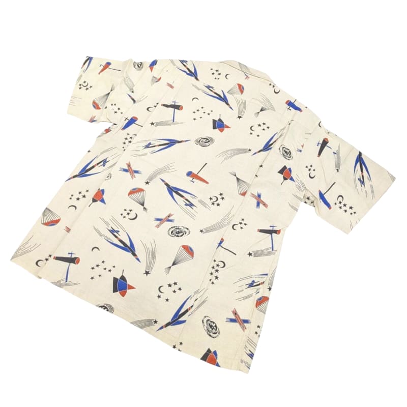 Star Of Hollywood Open Shirts Space Travel XL