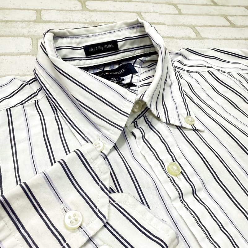 Tommy Hilfiger Button-Down Striped Lightweight Shirt