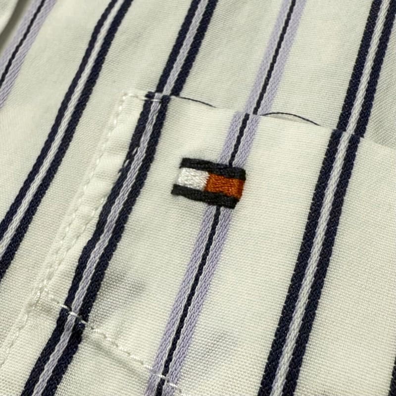 Tommy Hilfiger Button-Down Striped Lightweight Shirt