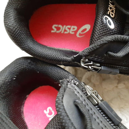 Asics Sneakers Black 24cm with Zipper