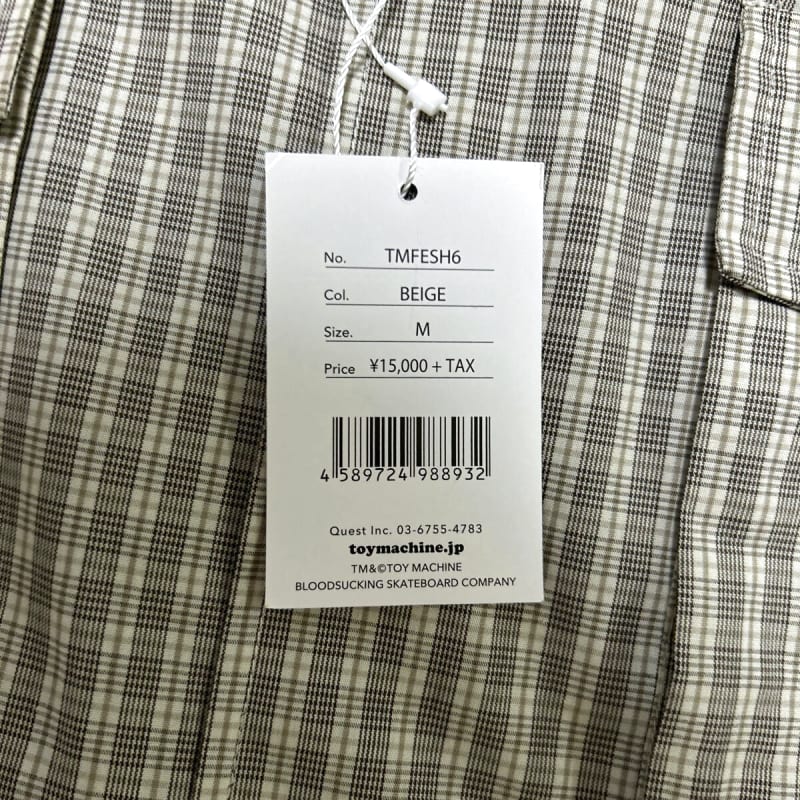 Toy Machine Multi Pocket Big Shirts Size M