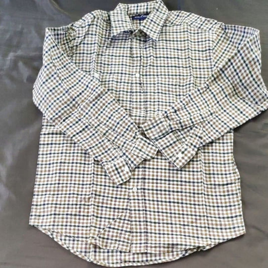 Checkered Long Sleeve Shirt Size M