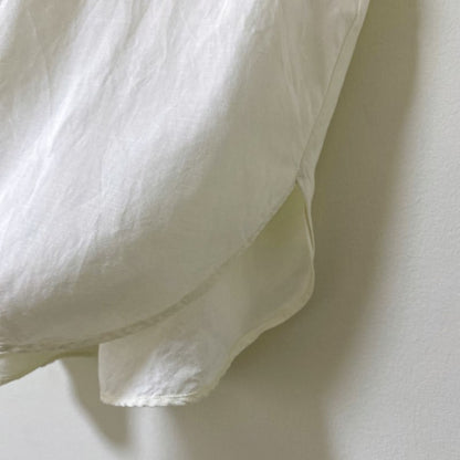 UNIQLO Long Sleeve Band Collar Shirt Size M White