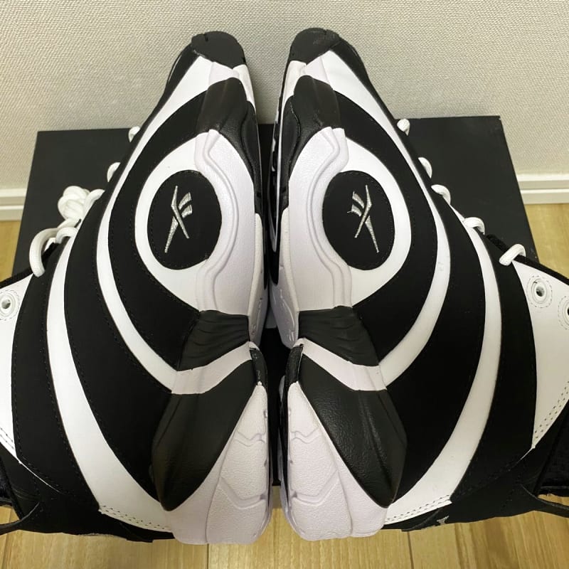Reebok Shaqnosis Sneakers Black/White/Silver 28cm