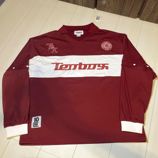 New Tenbox Convertible Game Shirt Burgundy M