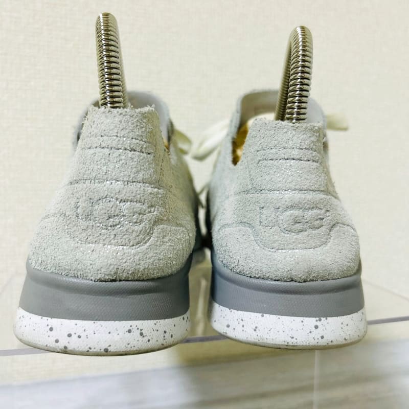 UGG Tye Stardust Silver Suede Sneakers 1019058