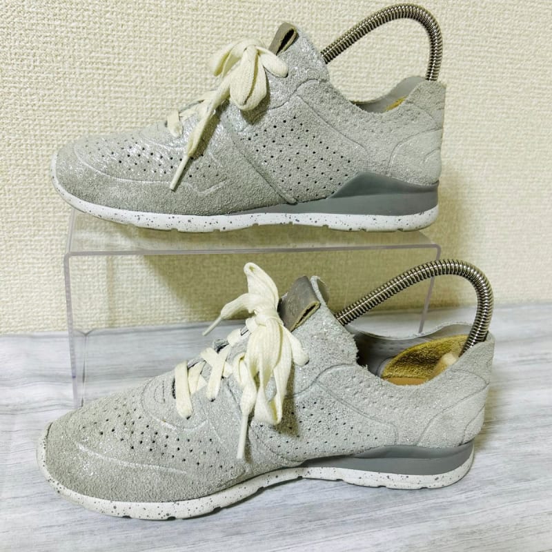 UGG Tye Stardust Silver Suede Sneakers 1019058