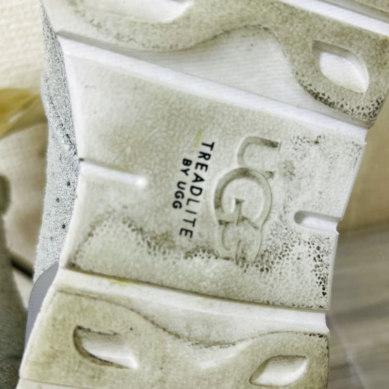 UGG Tye Stardust Silver Suede Sneakers 1019058