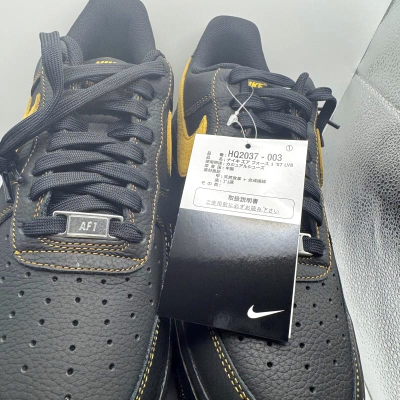 New Nike Air Force 1 Low '07 LV8 Black 26.0cm