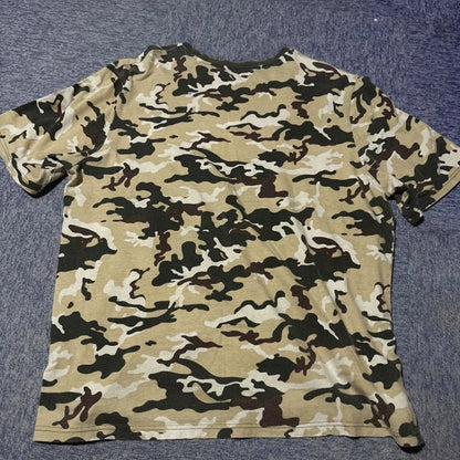 Bershka Camouflage T-Shirt Size L