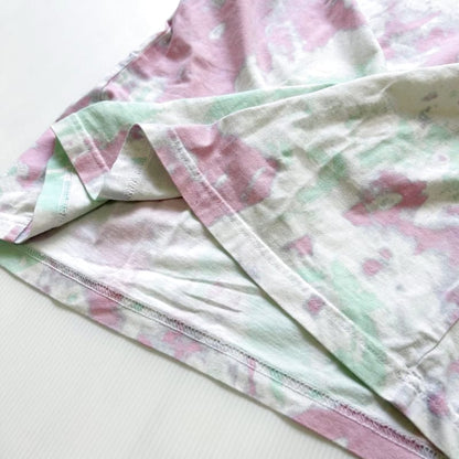 Adidas Tie-Dye T-Shirt Pink Green