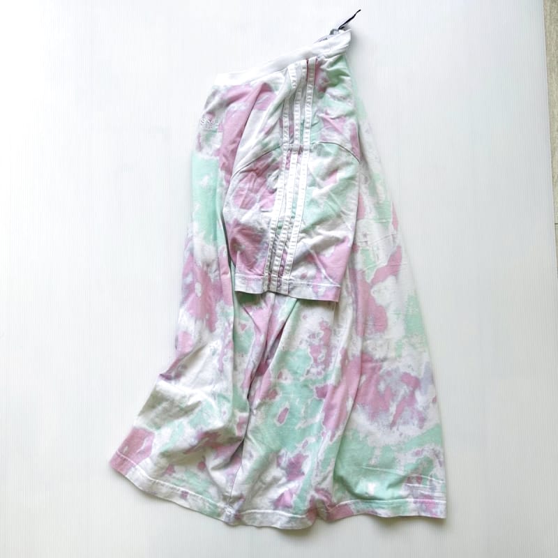 Adidas Tie-Dye T-Shirt Pink Green