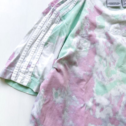 Adidas Tie-Dye T-Shirt Pink Green