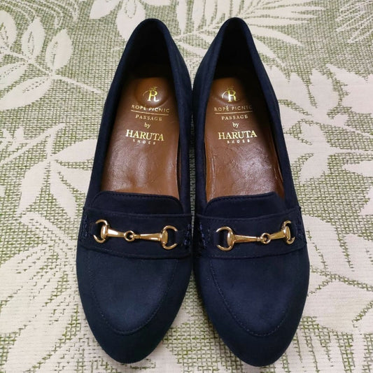 HARUTA Loafer for Rope Picnic Navy 37/23.5cm
