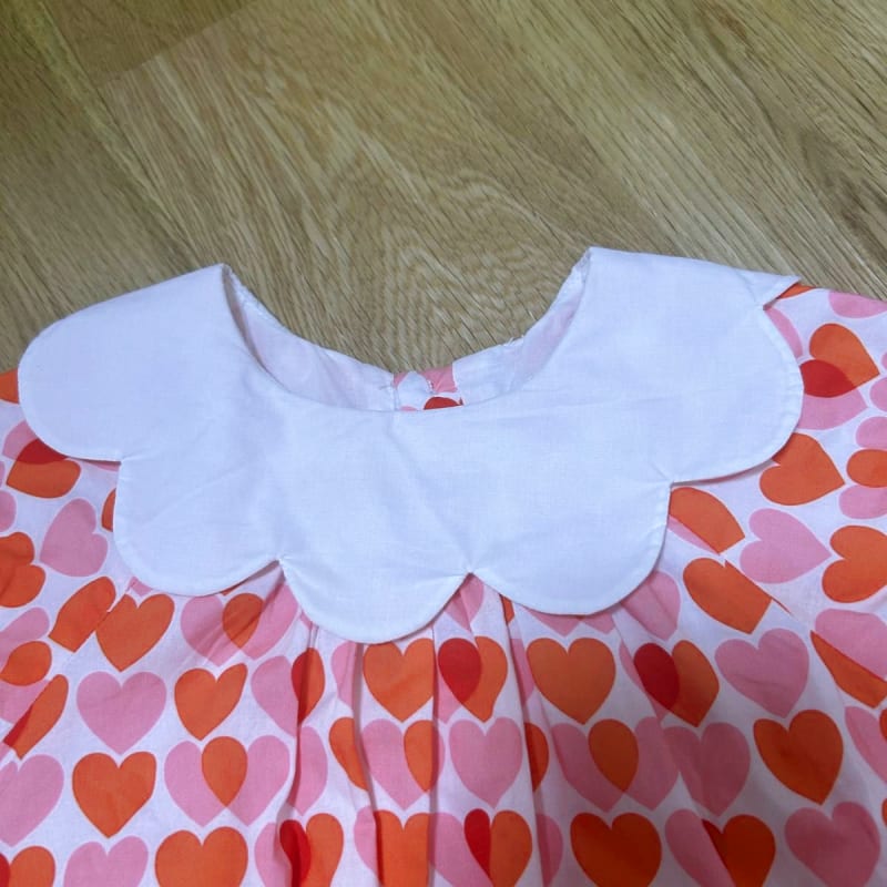 Jacadi Heart Pattern Romper 18M 81cm