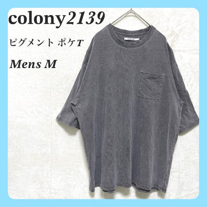 Colony2139 Vintage Style Men's T-Shirt M Charcoal Gray