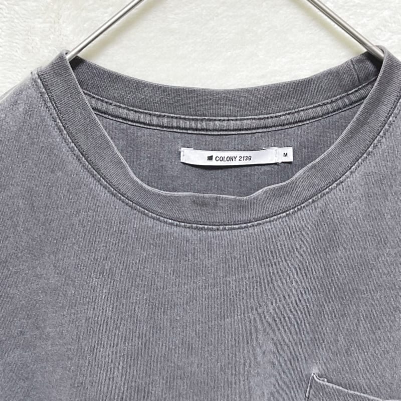 Colony2139 Vintage Style Men's T-Shirt M Charcoal Gray