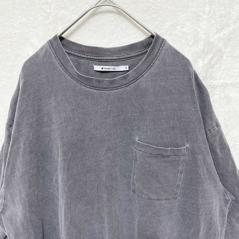 Colony2139 Vintage Style Men's T-Shirt M Charcoal Gray