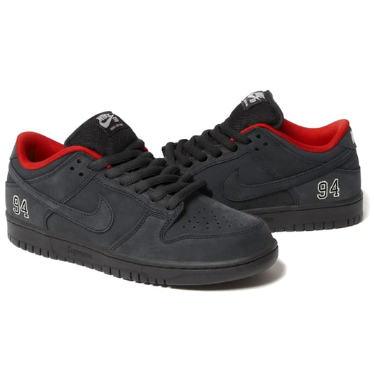 Supreme Nike SB Dunk Low Black 25cm US7