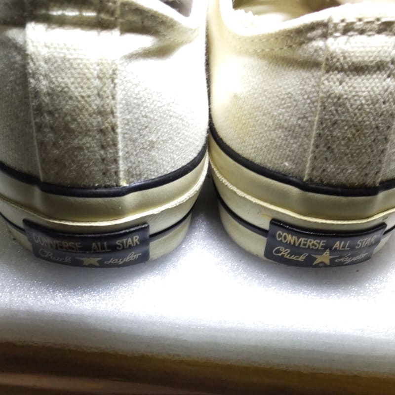 Converse All Star Low Cut Sneakers Check Tailored Used