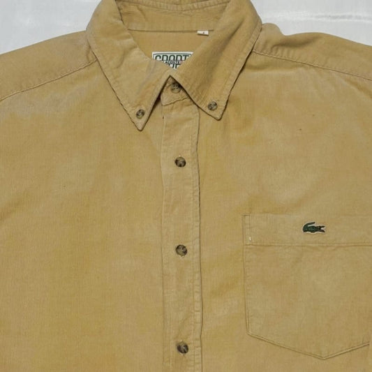 Lacoste Sport Corduroy Shirt Beige
