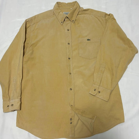 Lacoste Sport Corduroy Shirt Beige