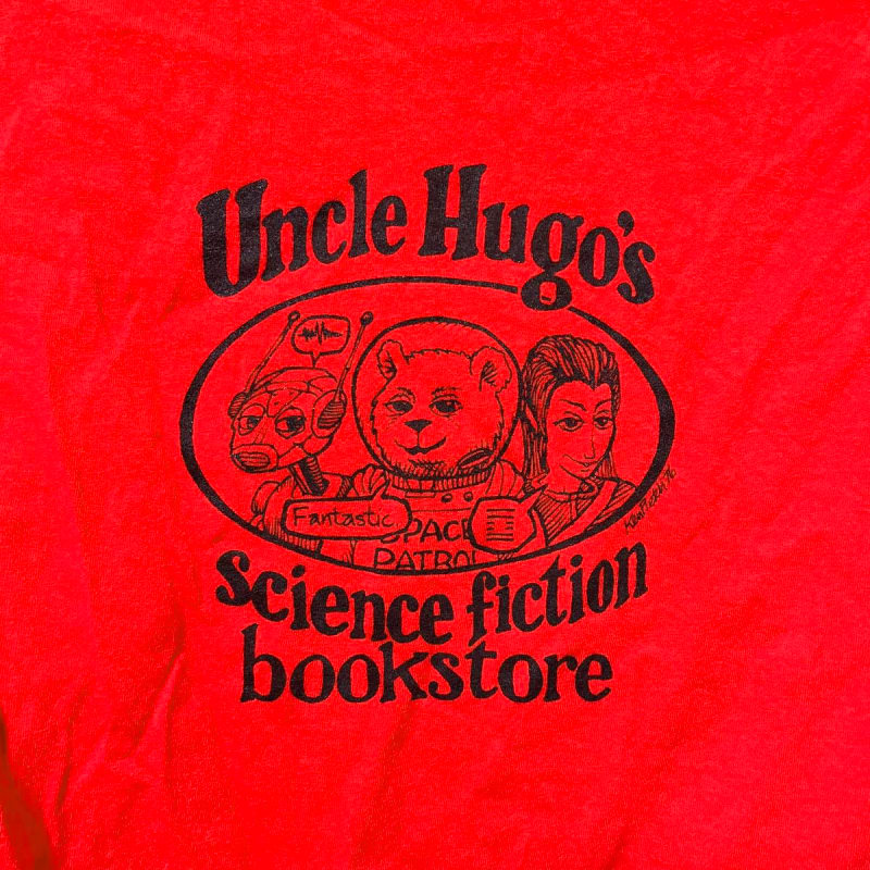 USA Vintage T-Shirt Red Bookstore