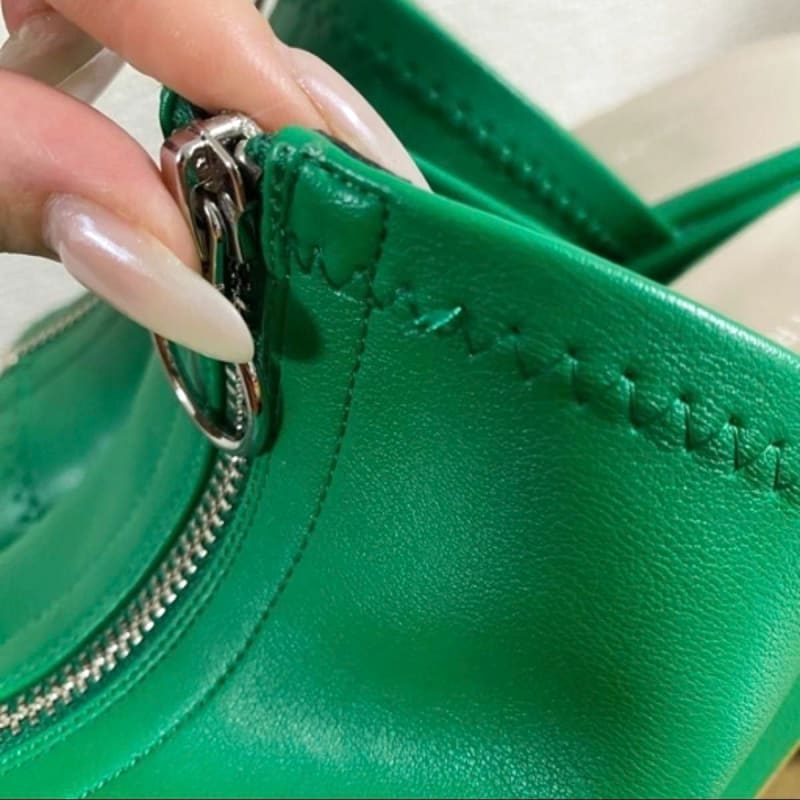 Oriental Traffic Mules Sandals Green LL Size