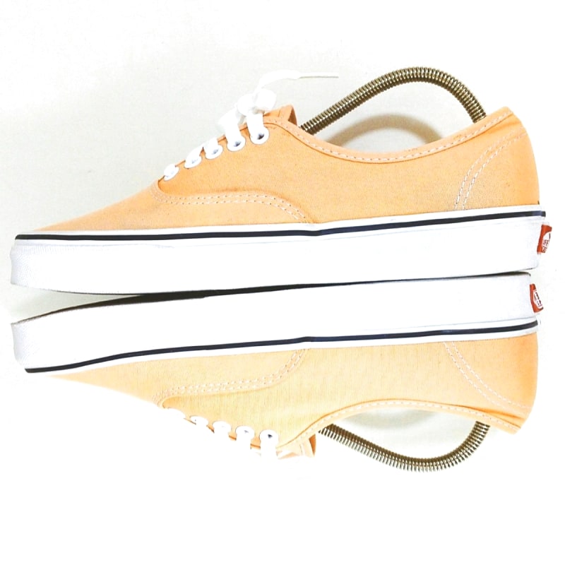 Vans Authentic Sneakers Canvas Upper Orange 26.5cm
