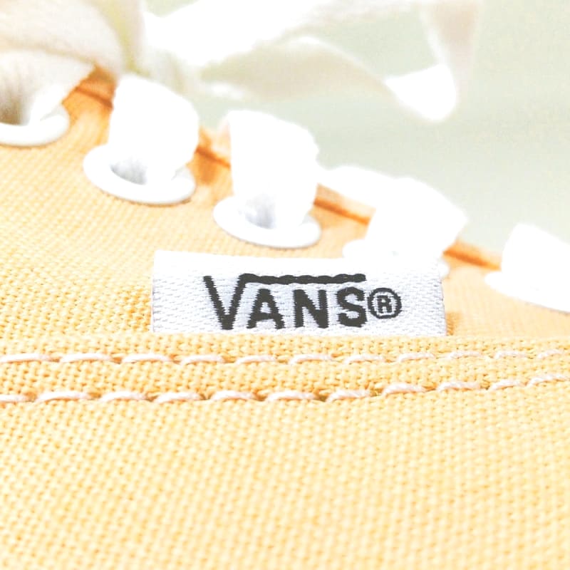 Vans Authentic Sneakers Canvas Upper Orange 26.5cm
