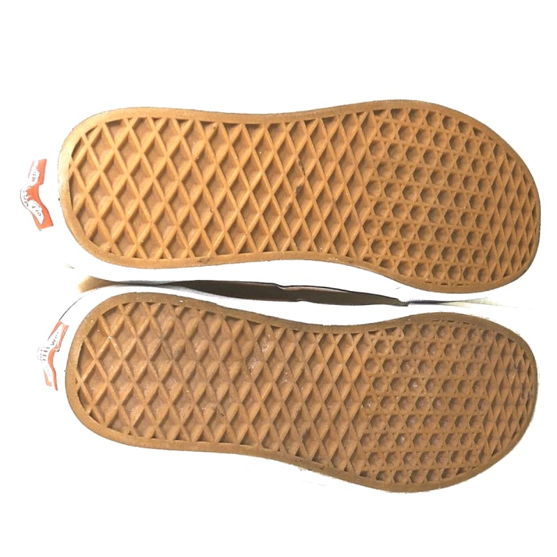 Vans Authentic Sneakers Canvas Upper Orange 26.5cm