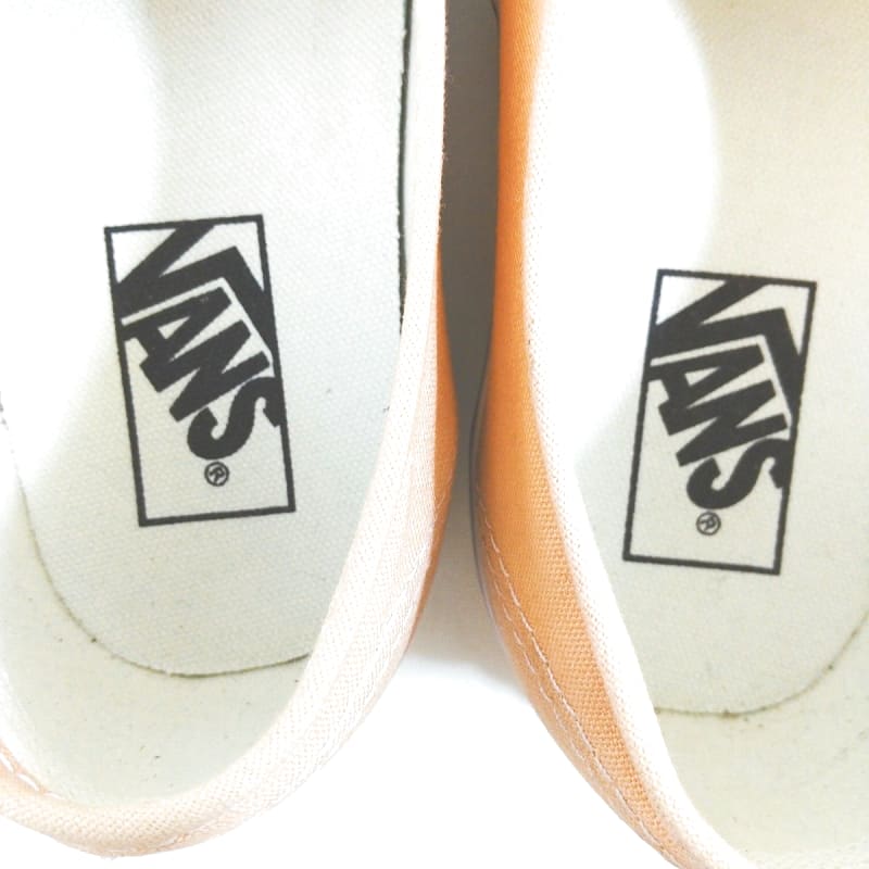 Vans Authentic Sneakers Canvas Upper Orange 26.5cm