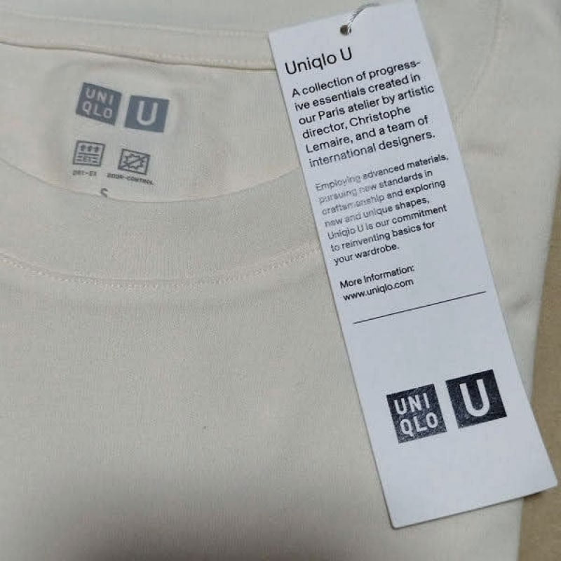 UNIQLO U Dry-EX Crew Neck T-Shirt Size S