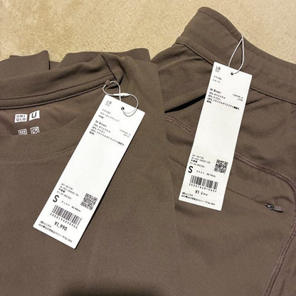 Uniqlo U Dry-Ex Crew Neck T-Shirt and Shorts Set S New