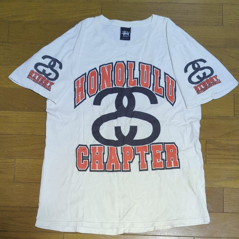 Stussy Honolulu Chapter T-Shirt White Medium