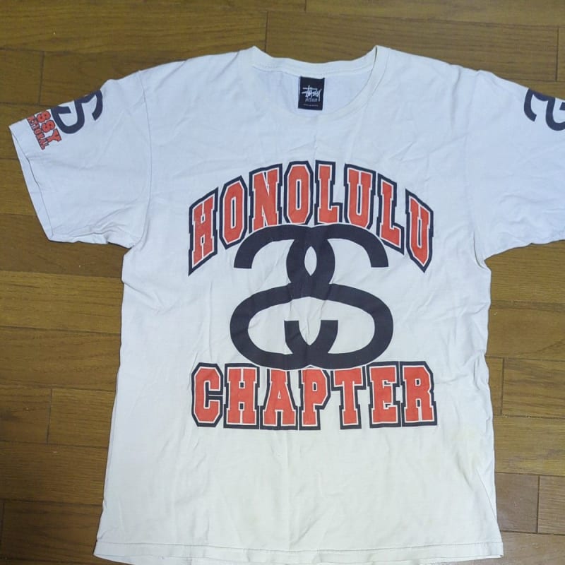 Stussy Honolulu Chapter T-Shirt White Medium