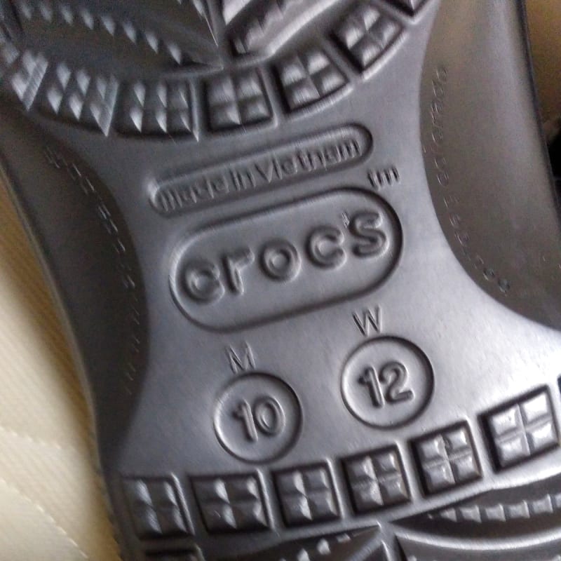 Crocs Fleece Lined Sandals Black New