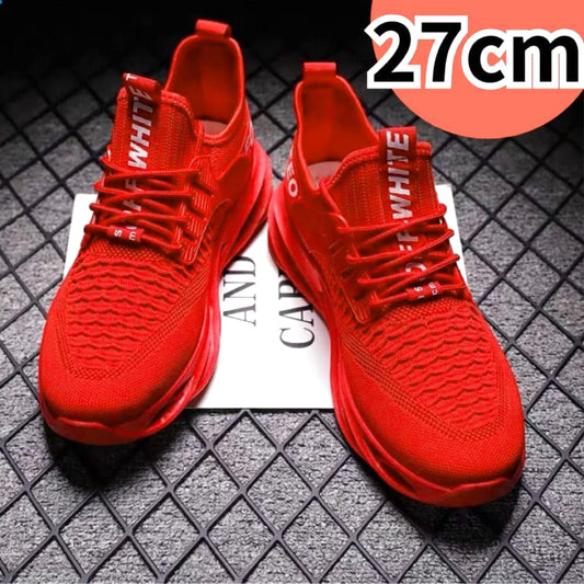 Men's Red Sneakers 27cm