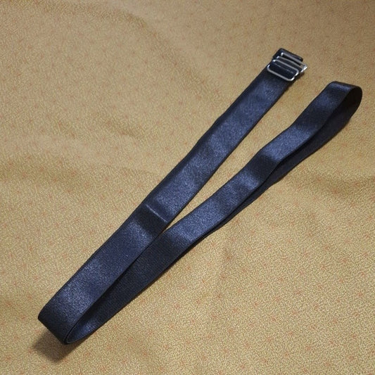 Shirt Non-Slip Waist Belt Adjustable Length Black