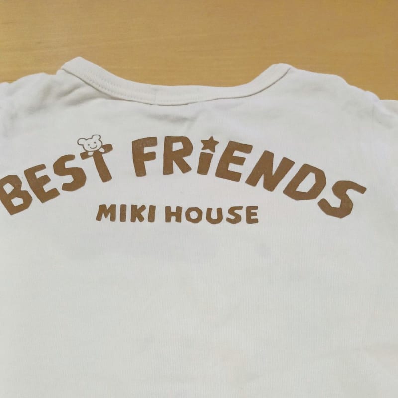 Miki House Long Sleeve Shirt Giraffe 90cm