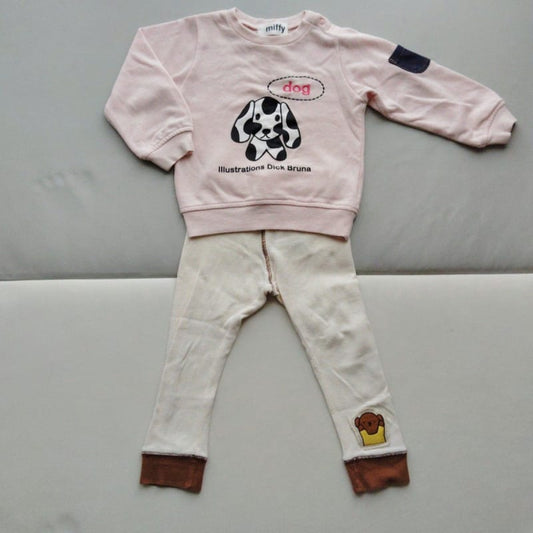 Miffy Trainer Leggings Set Girls Size 100