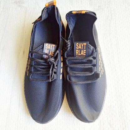 Lightweight Black Mesh Sneakers 26.5cm