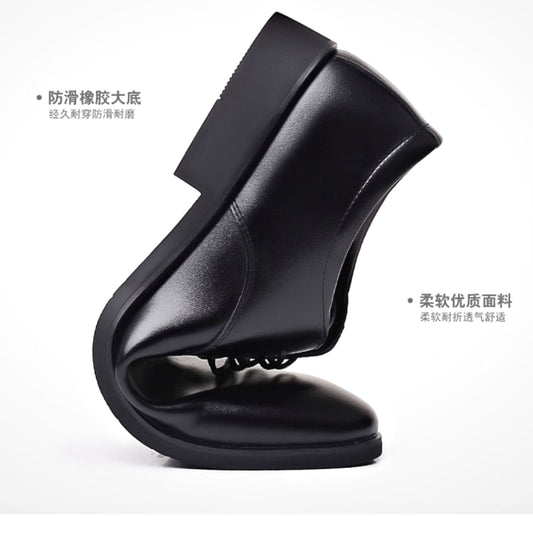 Business Shoes 28cm Men's Sneakers Formal Lightweight Black