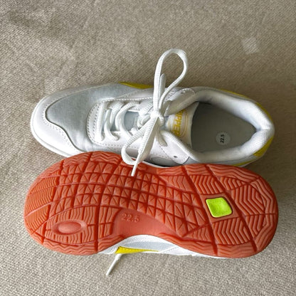 Gym Shoes 22.5cm With Name Tag, Nearly Unused
