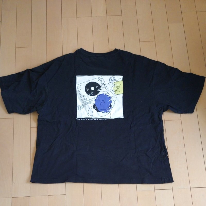 You Can't Stop The Music Black T-Shirt
