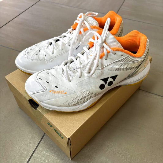 YONEX Power Cushion 65Z3 Badminton Shoes White Orange