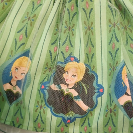 Disney Frozen 120cm Set Long Sleeve T-Shirt Skirt