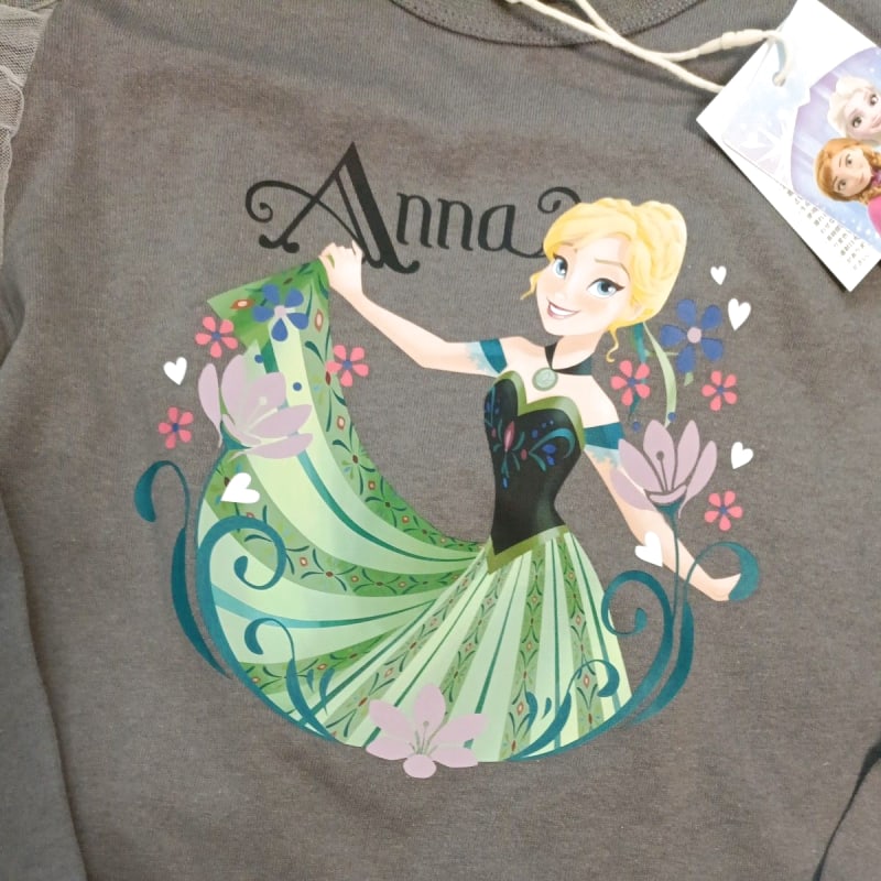 Disney Frozen 120cm Set Long Sleeve T-Shirt Skirt