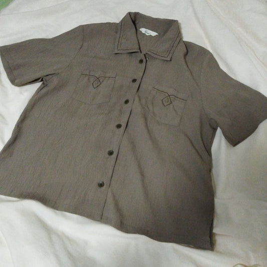Senior Care Short Sleeve Shirt Size M