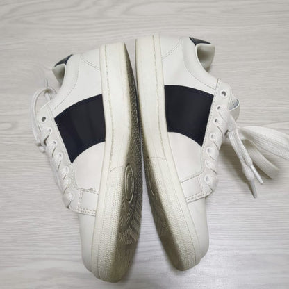Fred Perry Spencer Leather Laurel Logo White/Black